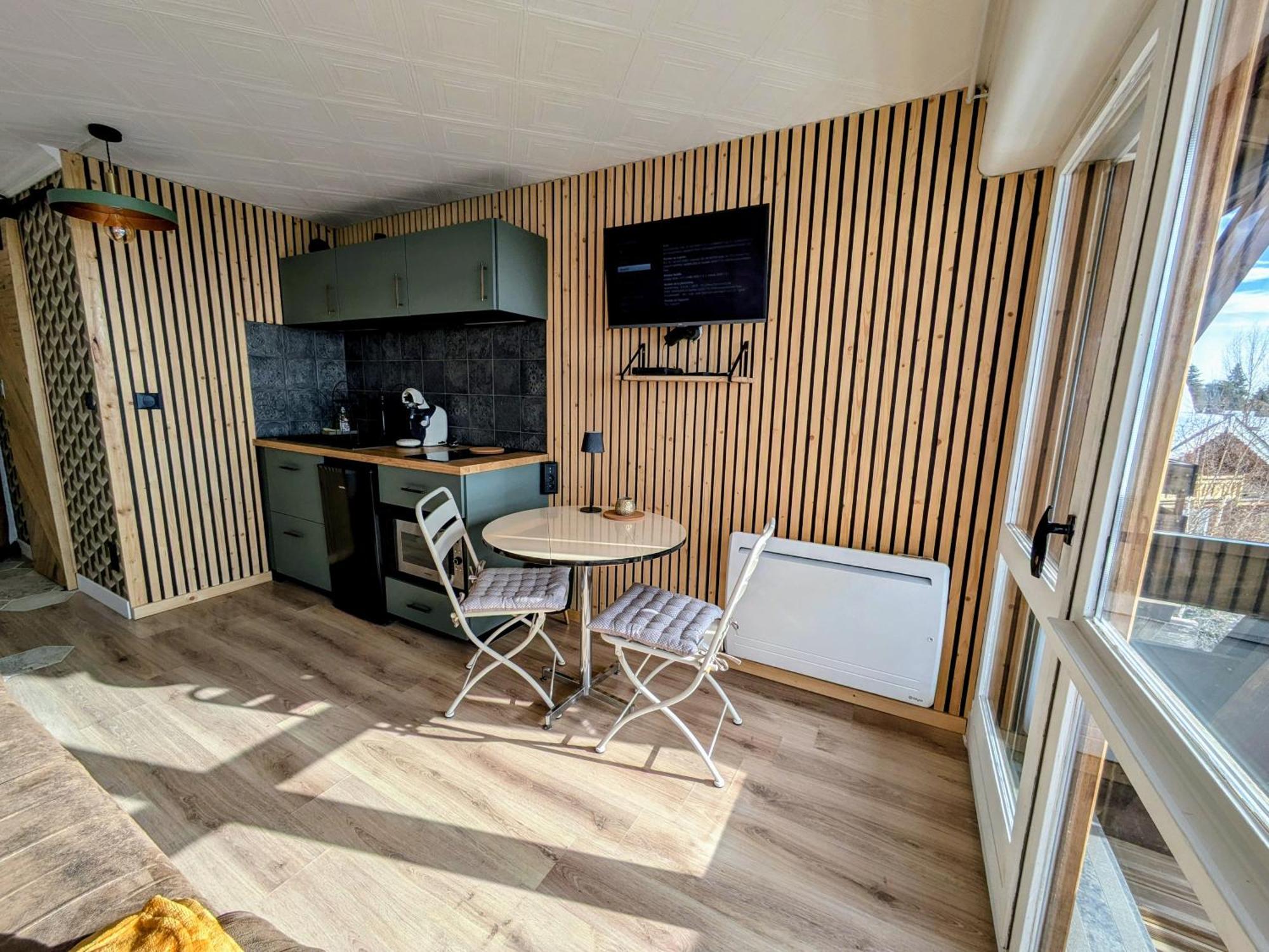 Le Ptit Cocon Apartment Font-Romeu-Odeillo-Via ภายนอก รูปภาพ